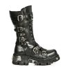 Femmes New Rock | Boot Black Reactor M-1020-S2