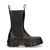 Femmes New Rock | Boot Black Tower M-Wall033-C1