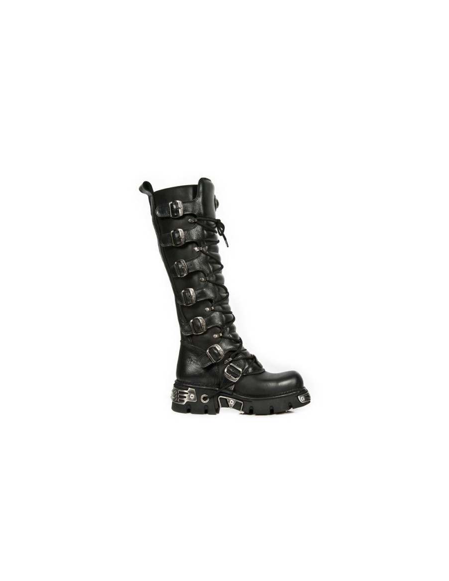 Femmes New Rock | High Boot Metallic M-273-C1