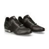 Hommes New Rock | Skeaker Black Tpu With Laces M-Chrono002-V24