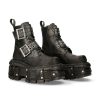 Femmes New Rock | Boot Black Imperfect M-Mili246-C1