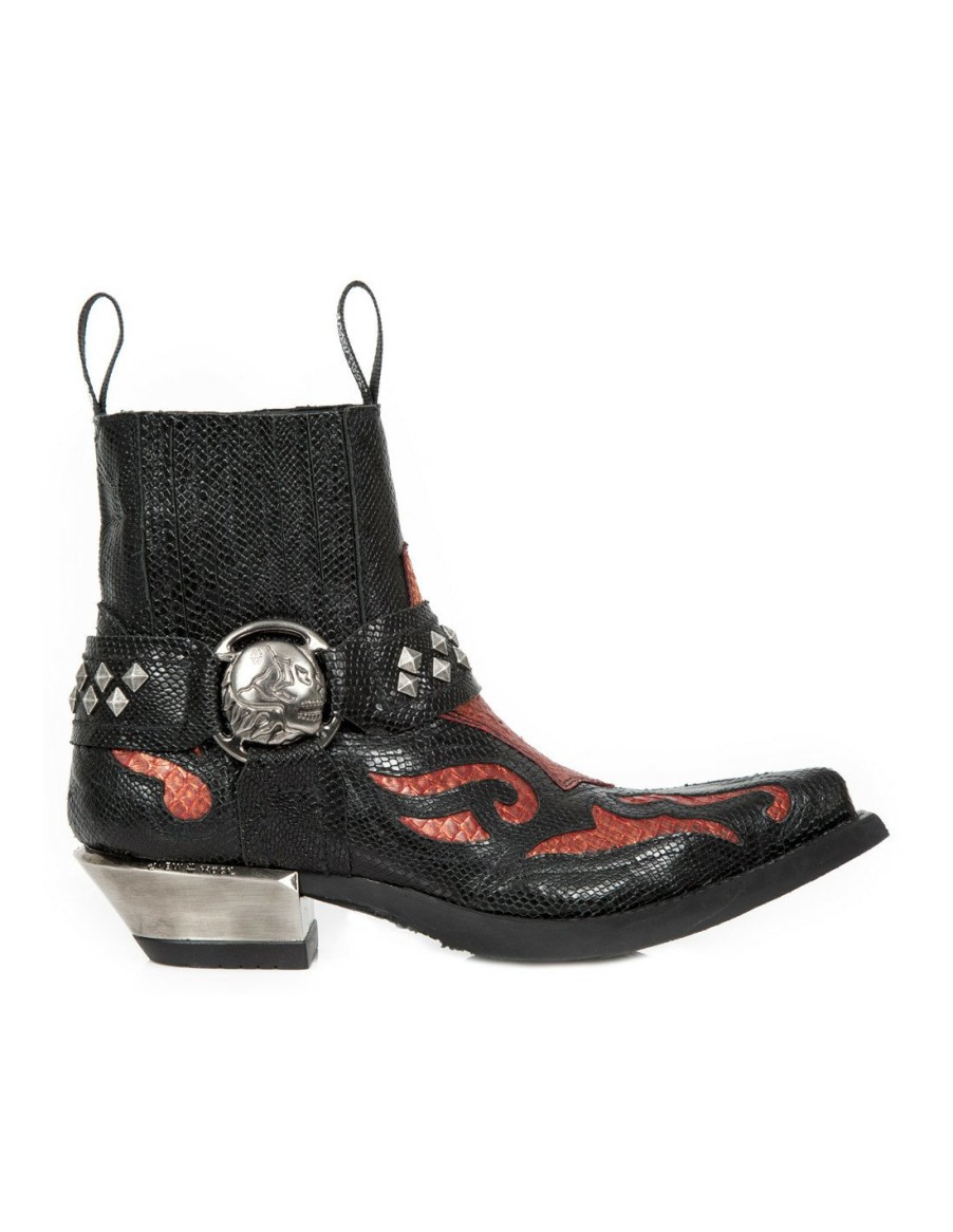 Hommes New Rock | Ankle Boot West M-Wst005-C10