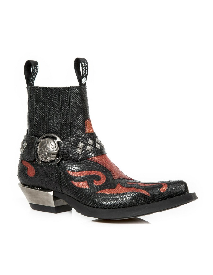 Hommes New Rock | Ankle Boot West M-Wst005-C10