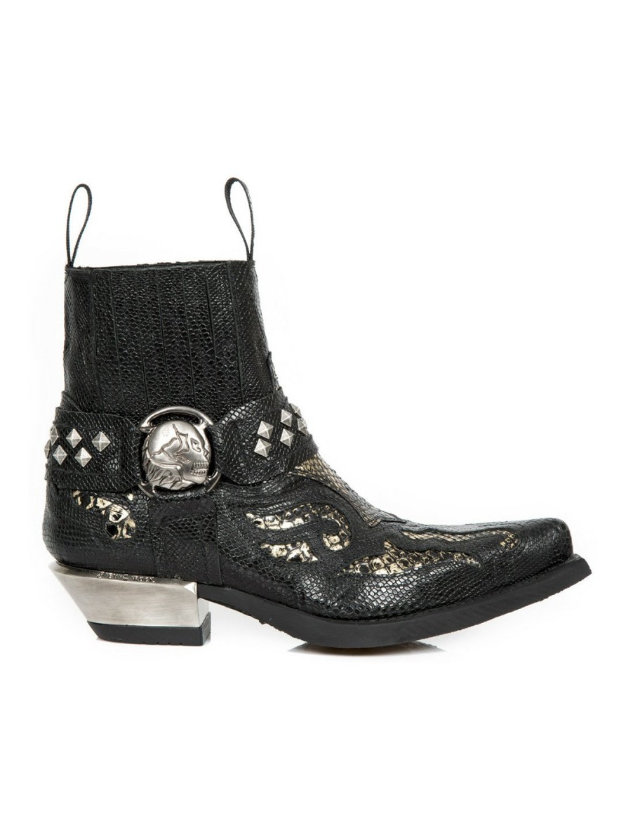 Hommes New Rock | Ankle Boot West M-Wst005-C13