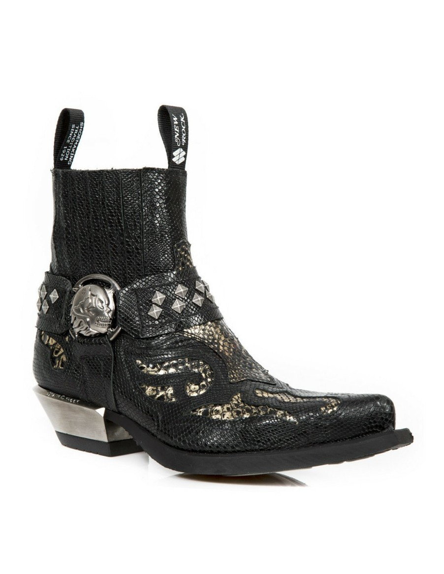 Hommes New Rock | Ankle Boot West M-Wst005-C13