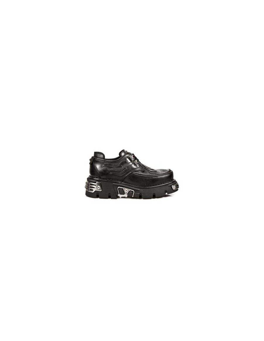 Hommes New Rock | Shoe Metallic M-387-C5