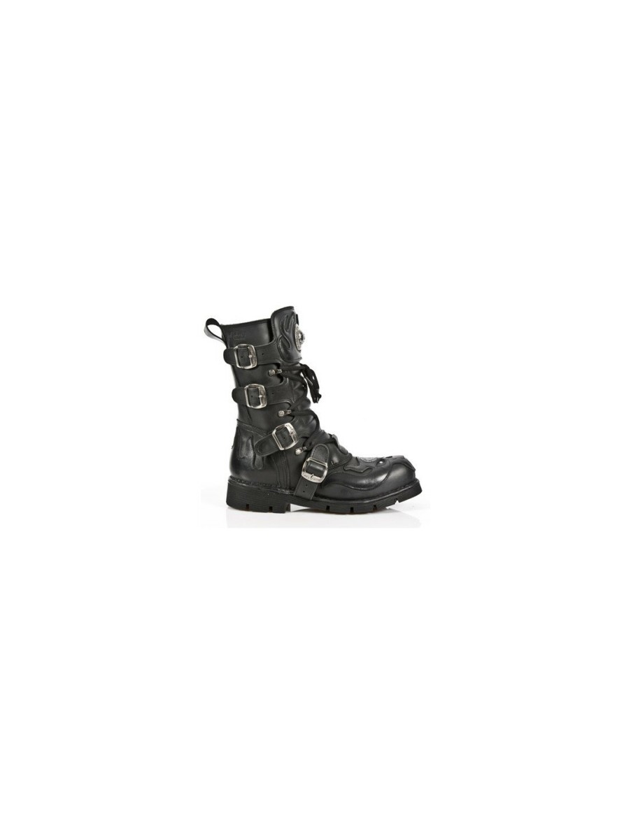 Femmes New Rock | Boot Metallic M-107-C1