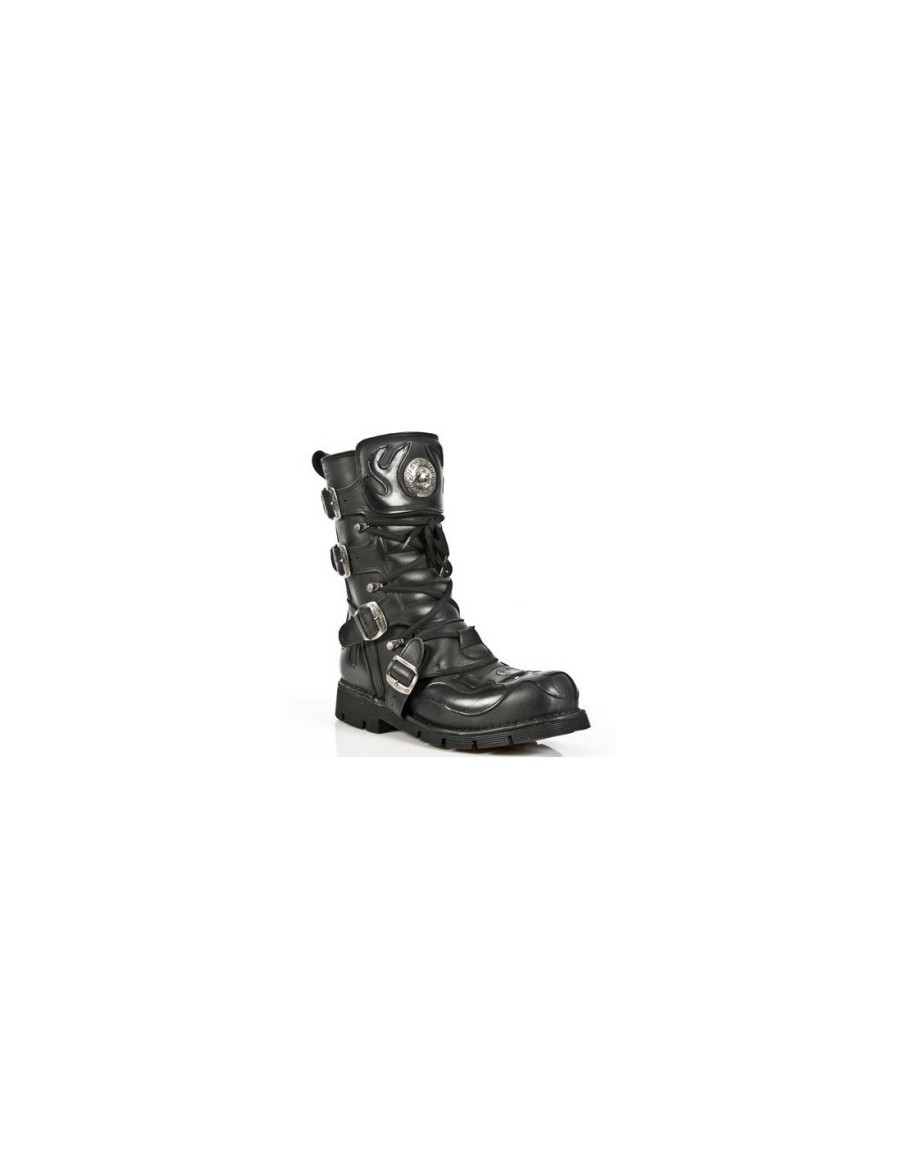 Femmes New Rock | Boot Metallic M-107-C1