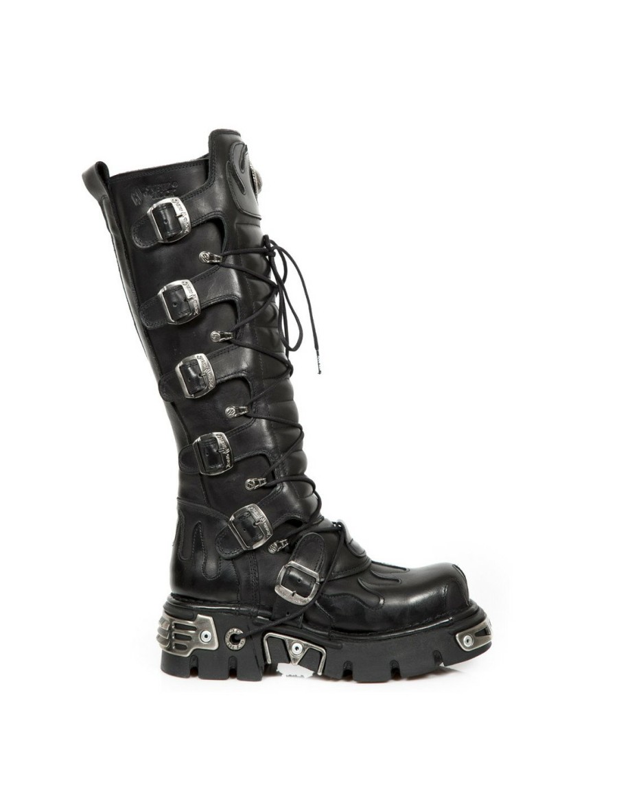 Femmes New Rock | High Boot Metallic M-308-C7