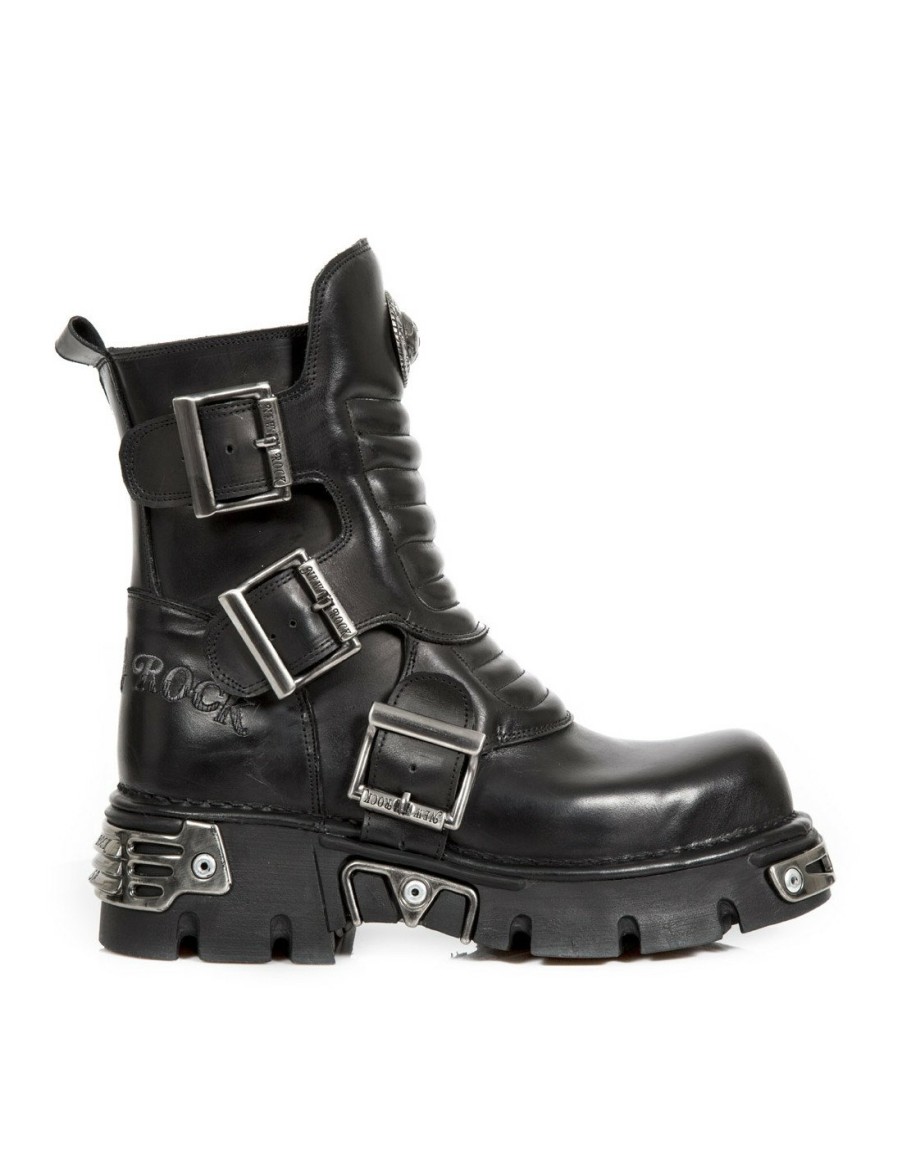 Femmes New Rock | Boot Metallic M-1517-C1