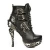 Femmes New Rock | Ankle Boot Punk M-Mag010-C1