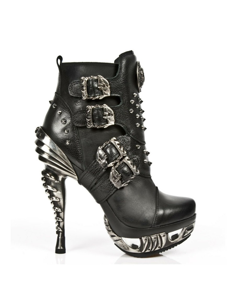 Femmes New Rock | Ankle Boot Punk M-Mag010-C1