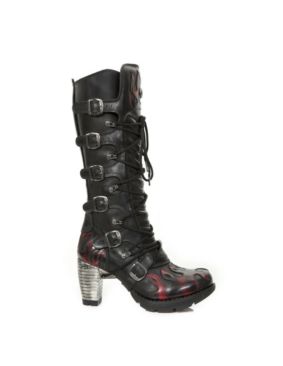 Femmes New Rock | High Boot Trail M-Tr138-S1