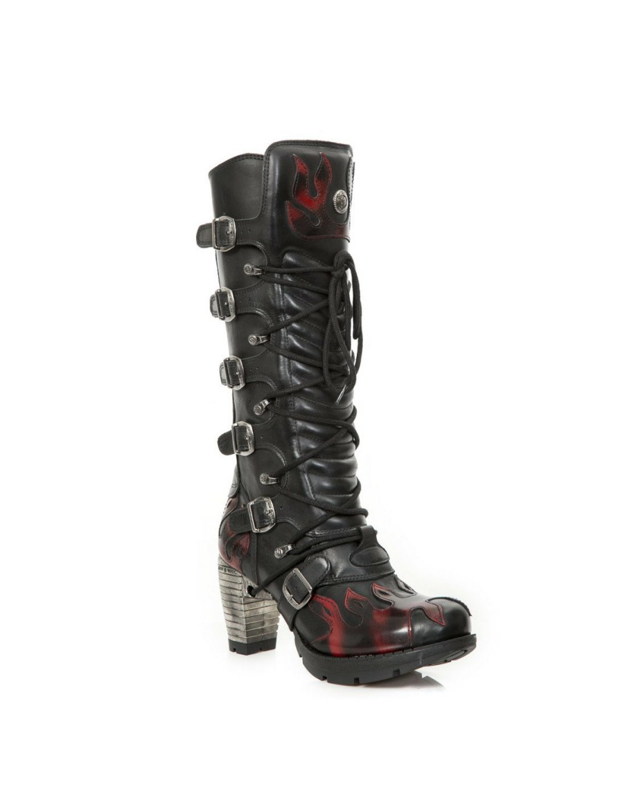 Femmes New Rock | High Boot Trail M-Tr138-S1