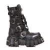 Femmes New Rock | Boot Metallic M-163-C4