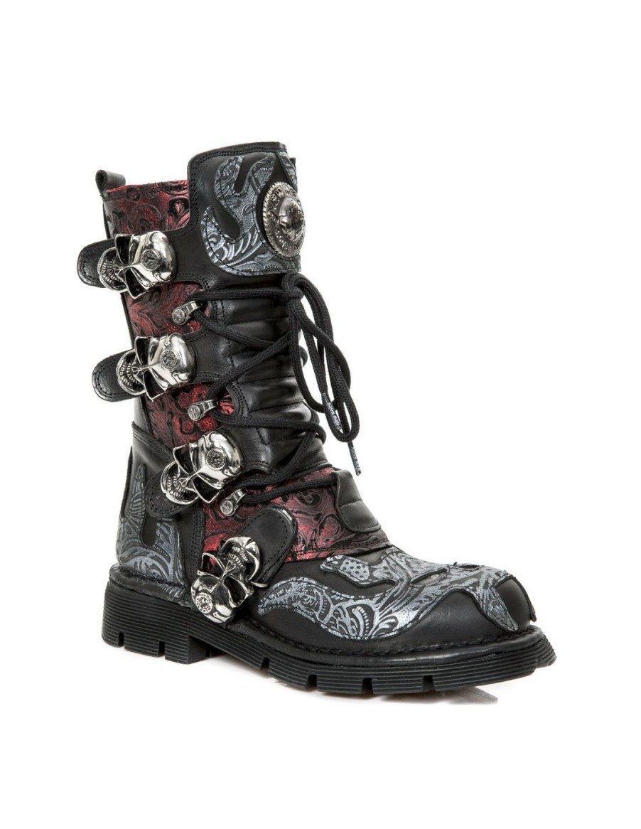 Femmes New Rock | Boot Metallic M-373Cz-C93