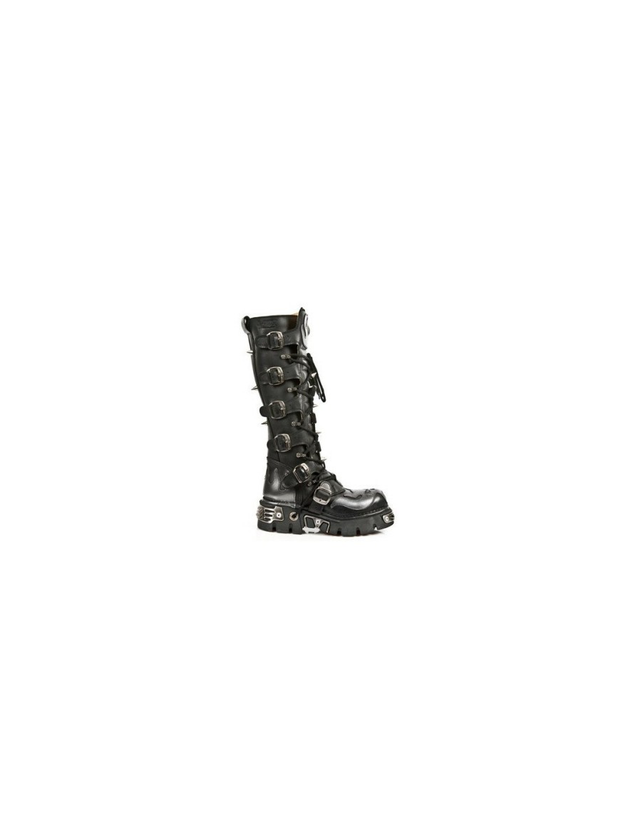 Femmes New Rock | High Boot Metallic M-161-C4