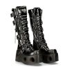 Femmes New Rock | High Boot Black Neptuno M-314-C11