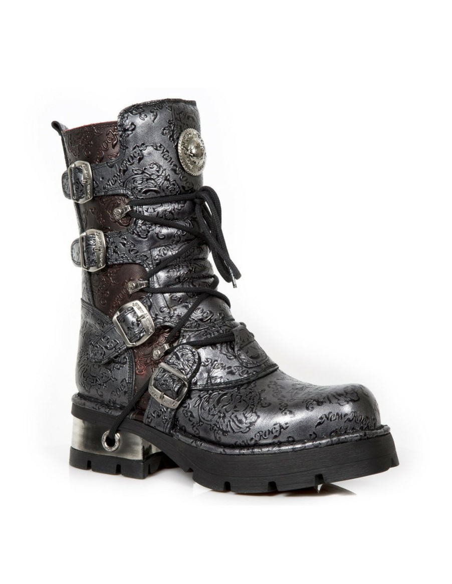 Femmes New Rock | Boot Metallic M-373Cz-C2