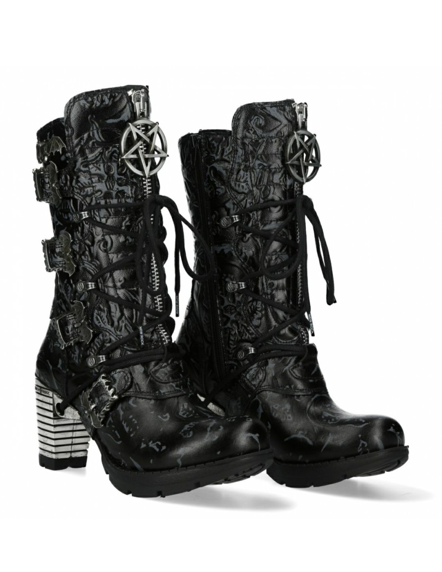 Femmes New Rock | Ankle Boot Trail M-Tr096-V2