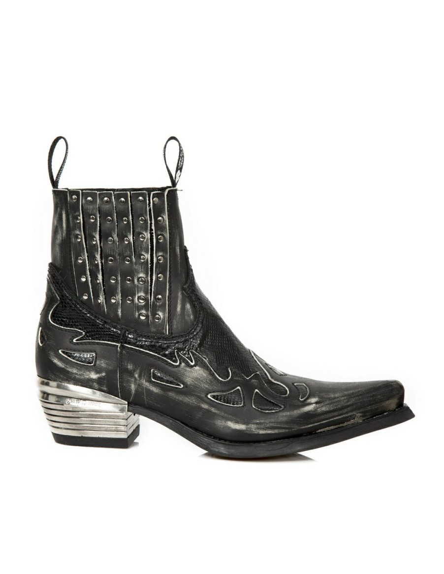 Hommes New Rock | Ankle Boot West M-Wst047-S2