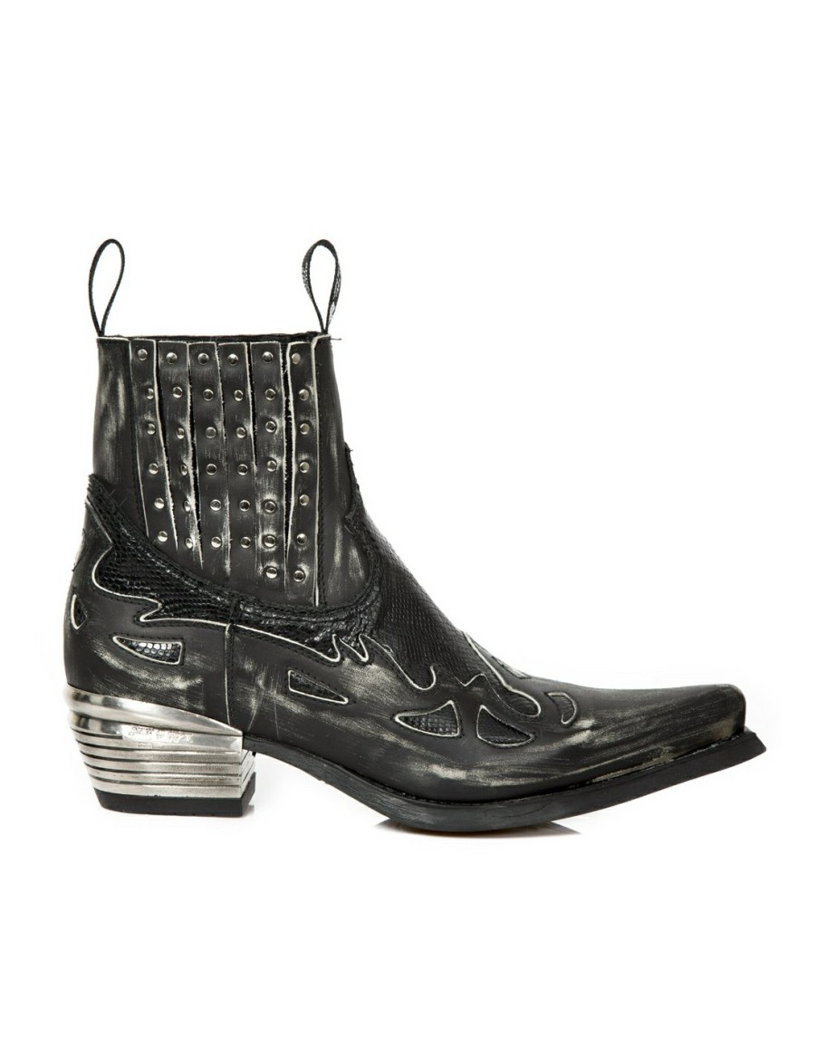 Hommes New Rock | Ankle Boot West M-Wst047-S2