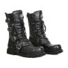 Femmes New Rock | Boot Metallic M-313-C3