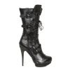 Femmes New Rock | Boot Black M-Punk078-C1