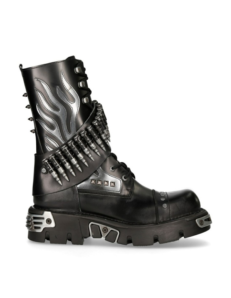 Femmes New Rock | Boot Metallic M-297-S2