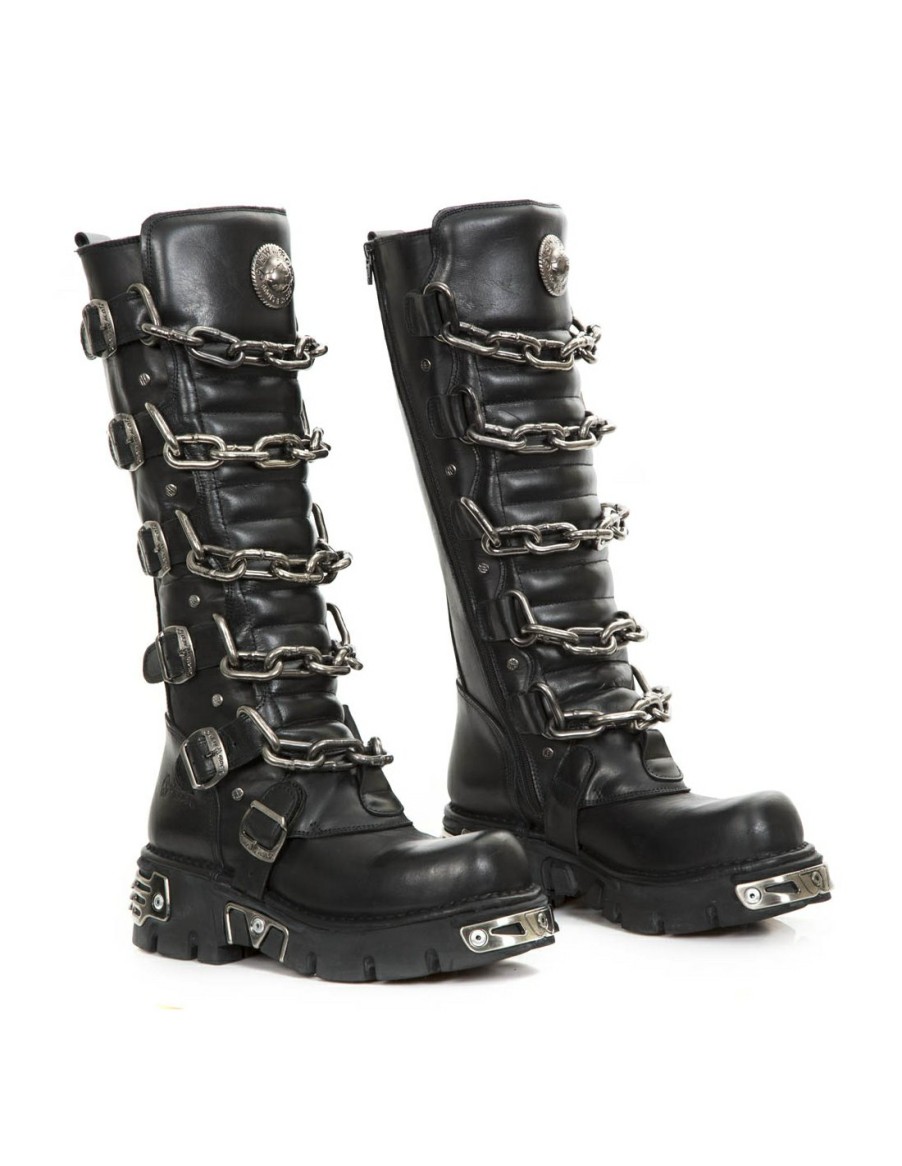 Femmes New Rock | High Boot Metallic M-718-C2