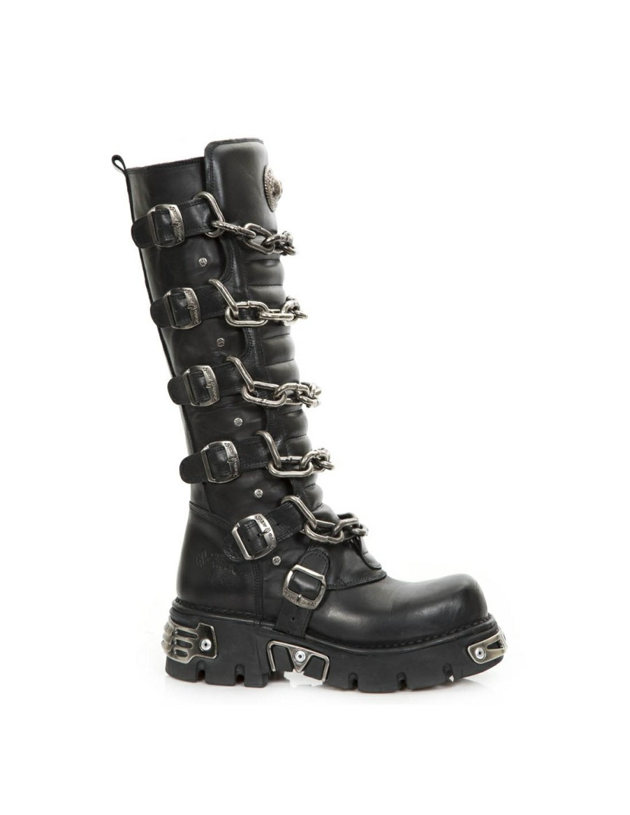 Femmes New Rock | High Boot Metallic M-718-C2