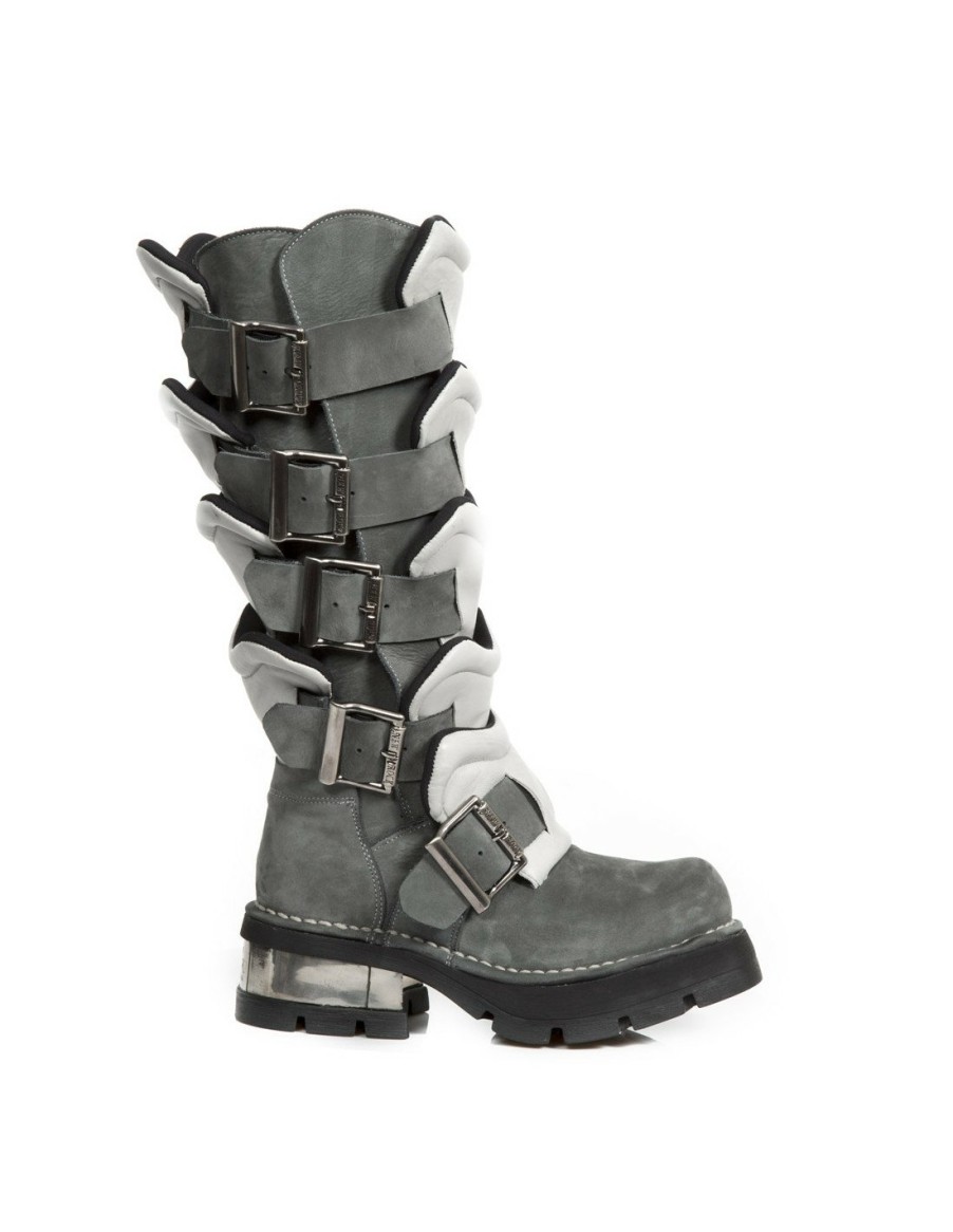 Femmes New Rock | High Boot Metallic M-1513-C2