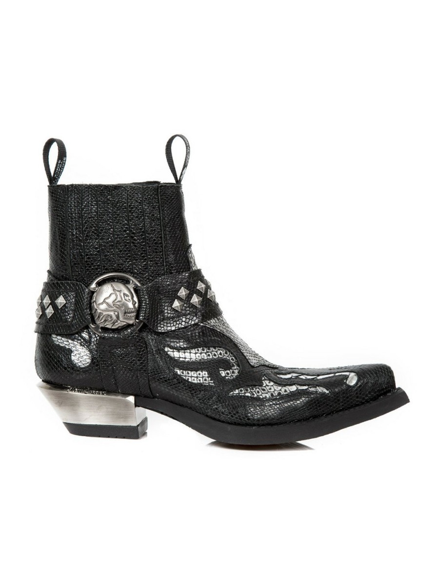 Hommes New Rock | Ankle Boot West M-Wst005-C9