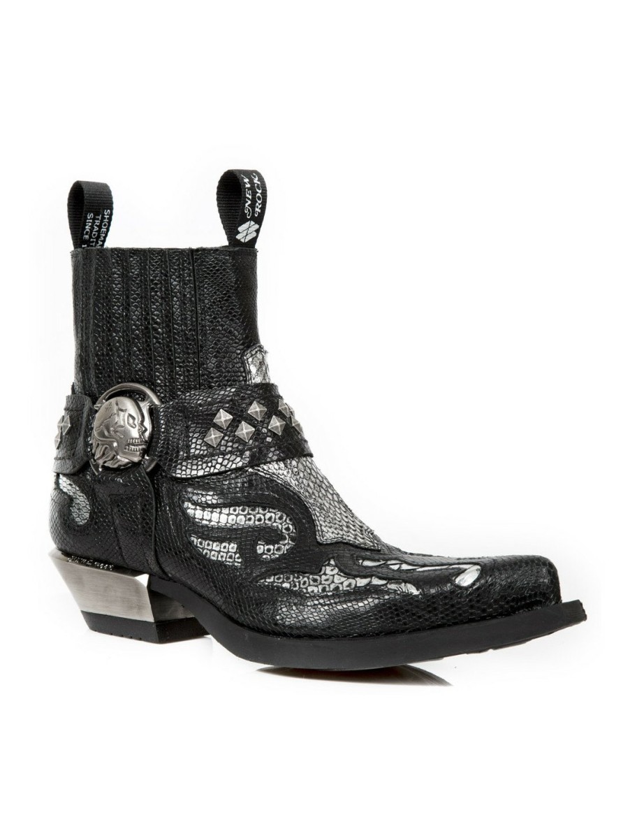 Hommes New Rock | Ankle Boot West M-Wst005-C9