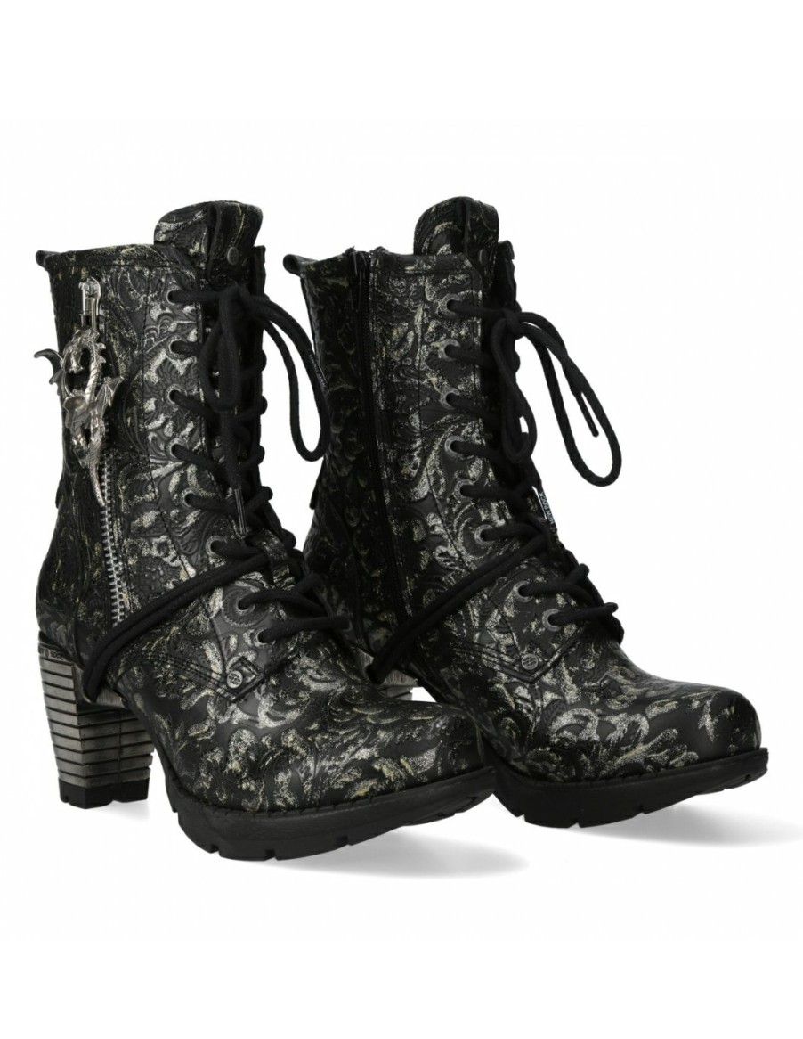 Femmes New Rock | Ankle Boot Trail M-Tr137-C2