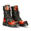 Femmes New Rock | Boot Black Reactor M-591-S16