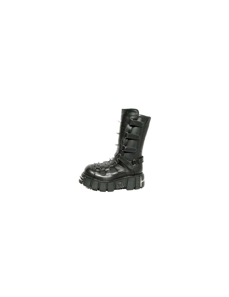 Femmes New Rock | Boot Metallic M-138-C1