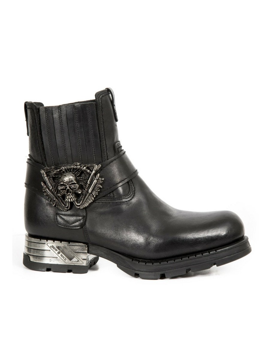 Hommes New Rock | Ankle Boot Motorock M-Mr043-C2