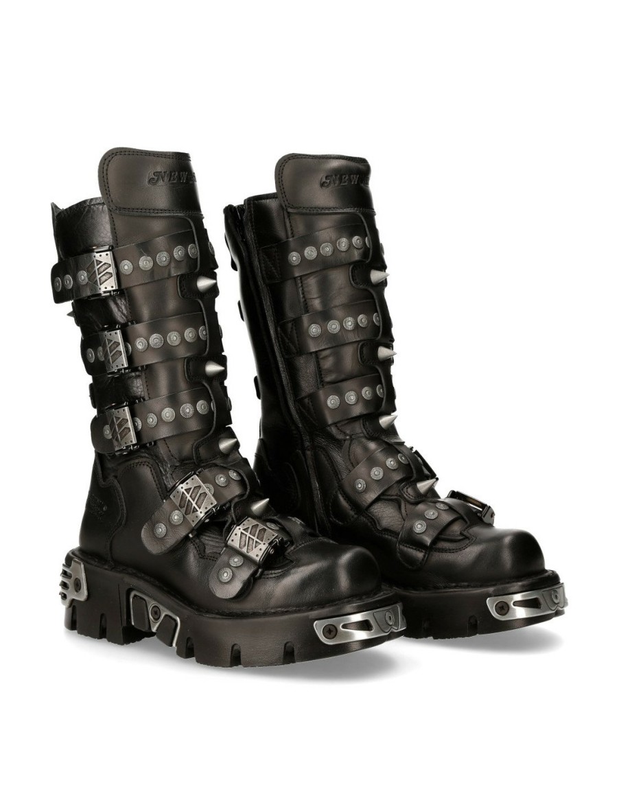 Femmes New Rock | Boot Metallic M-134-S1