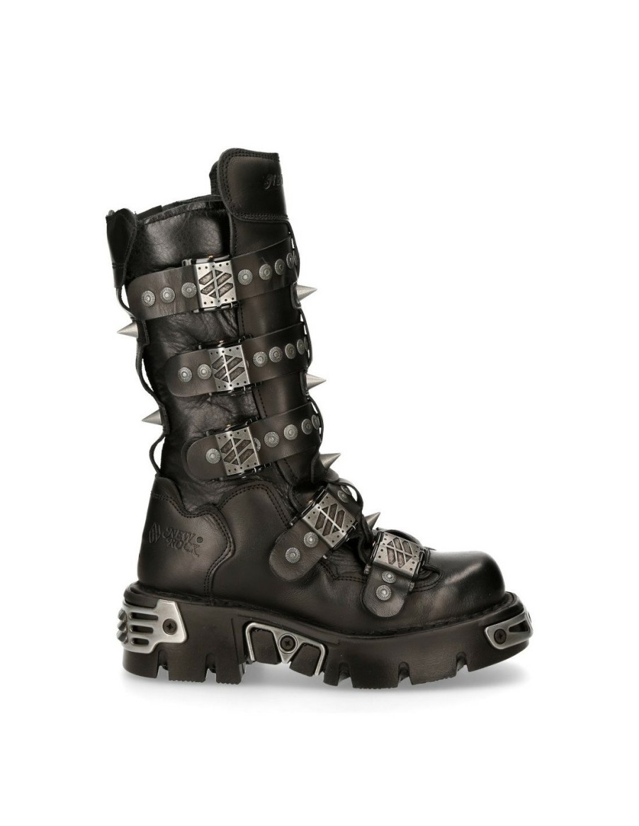 Femmes New Rock | Boot Metallic M-134-S1