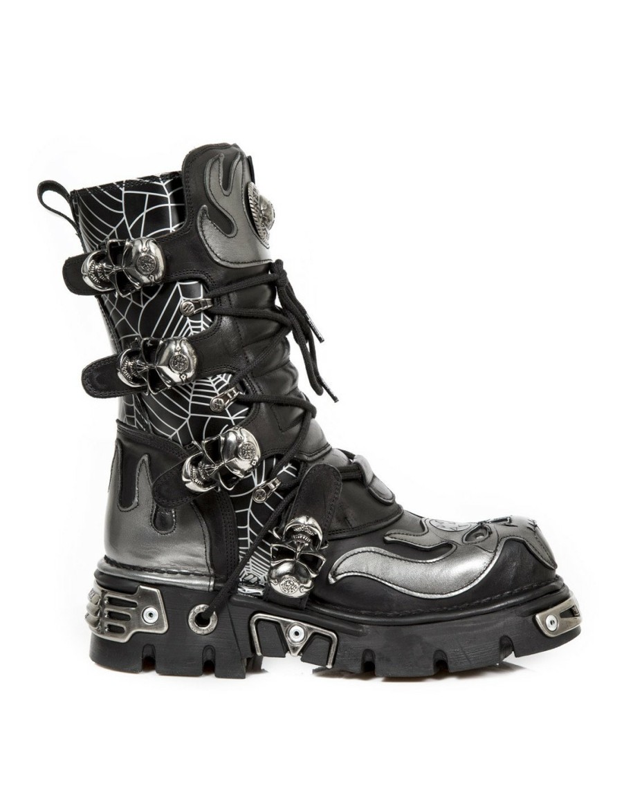 Femmes New Rock | Boot Metallic M-373-Cz73