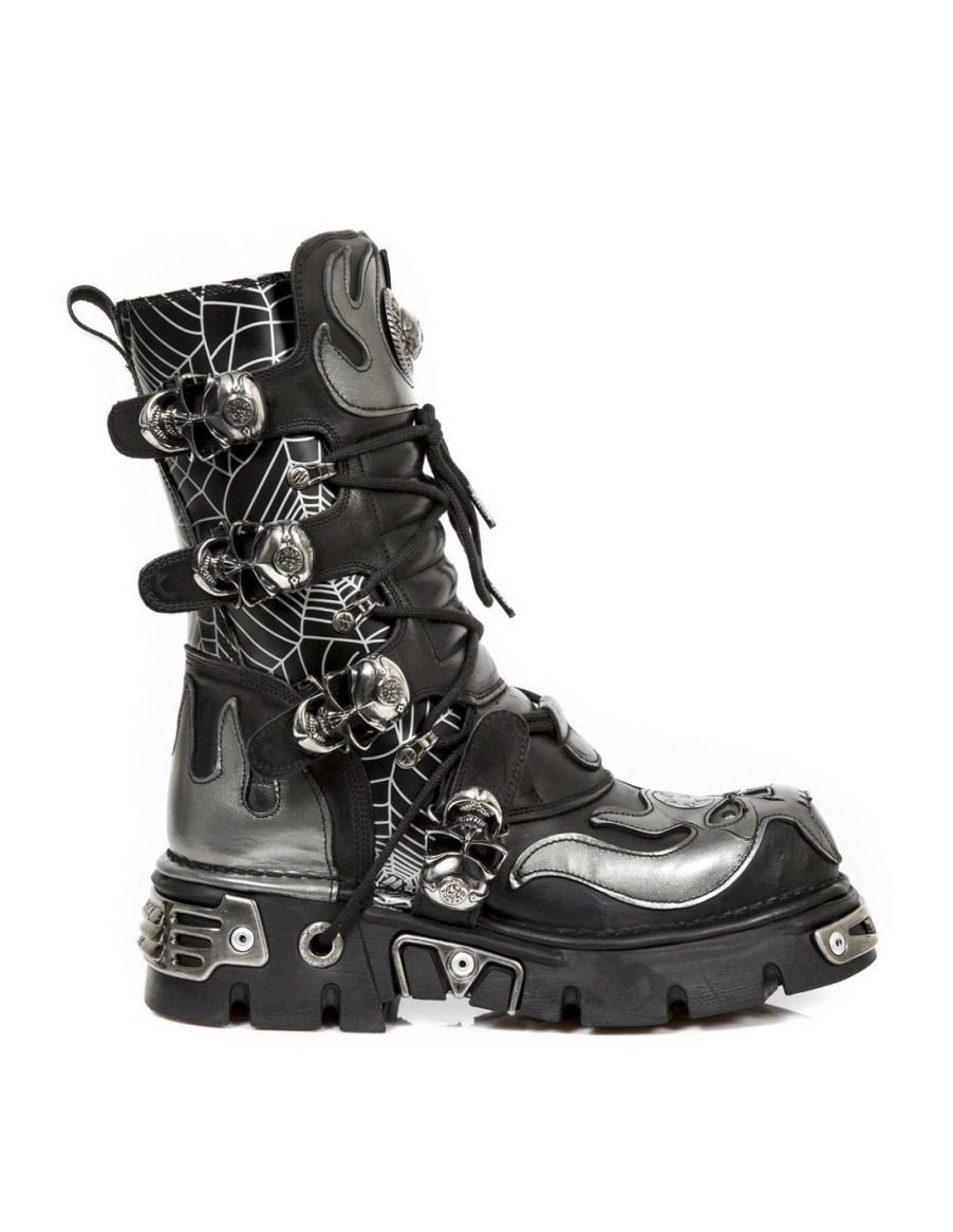 Femmes New Rock | Boot Metallic M-373-Cz73