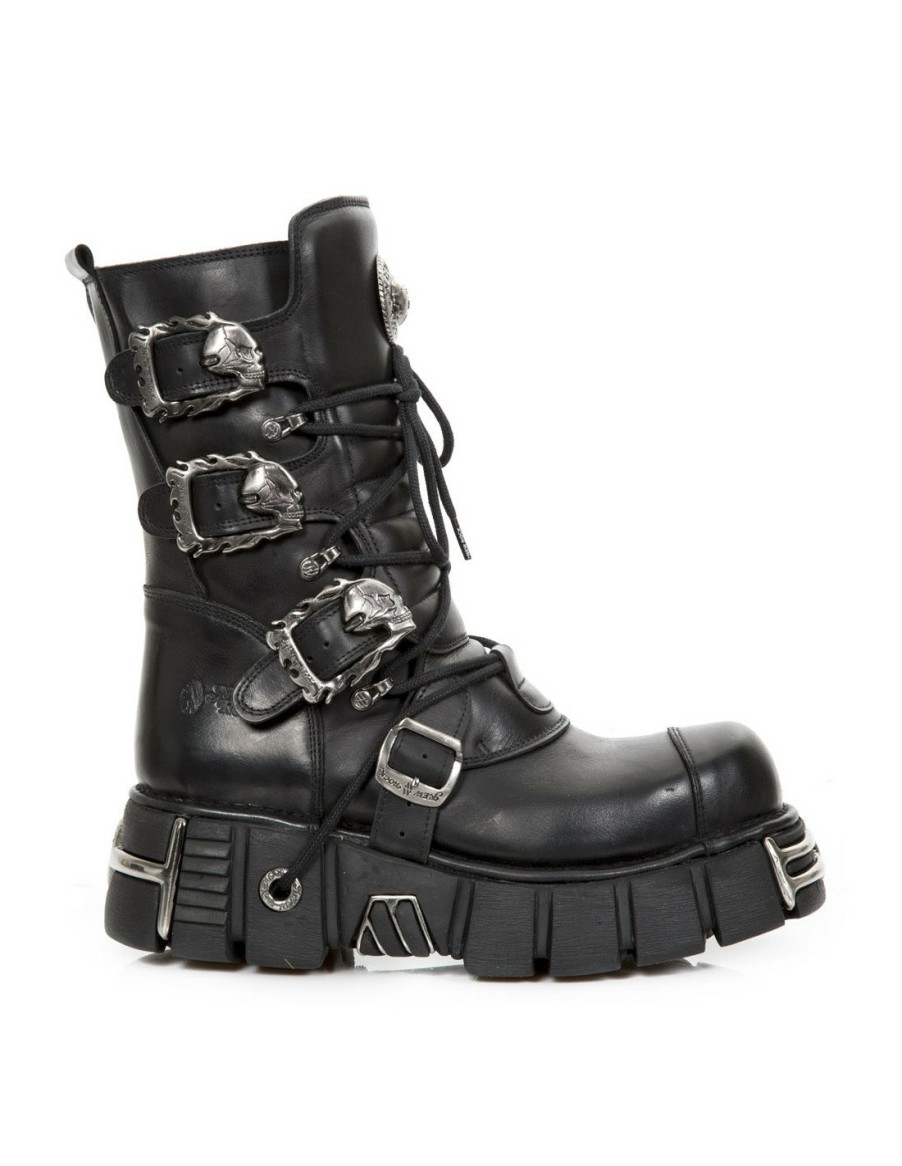 Femmes New Rock | Boot Metallic M-491-C2