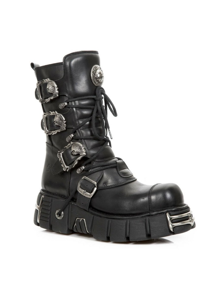 Femmes New Rock | Boot Metallic M-491-C2