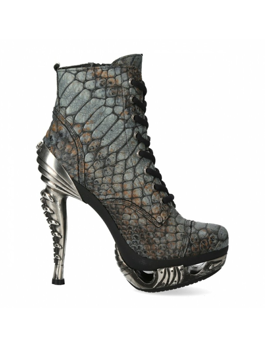 Femmes New Rock | Ankle Boot Punk M-Mag016-C40