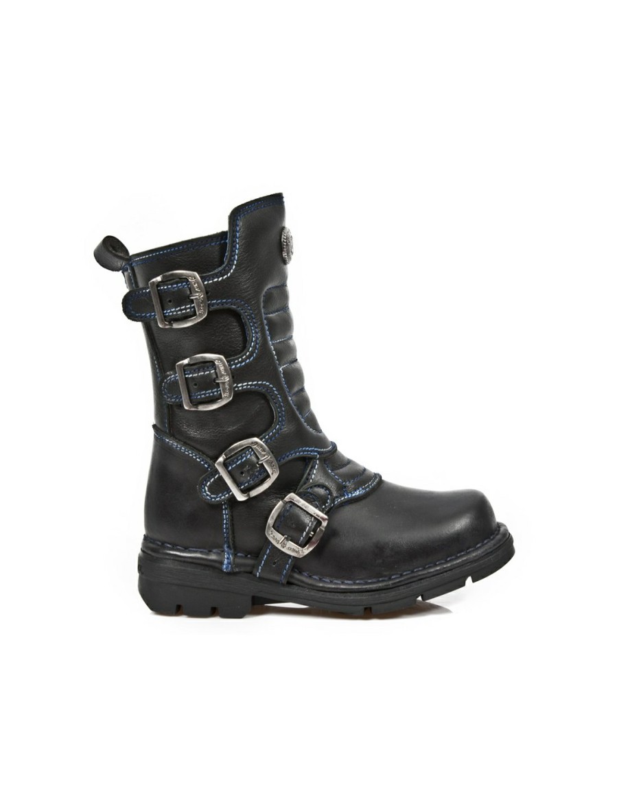 Femmes New Rock | Boot Metallic M-Kid373-S2