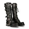 Femmes New Rock | High Boot Metallic M-272-C34