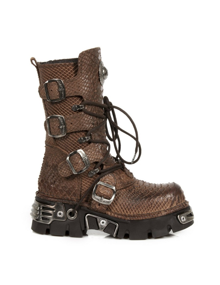 Femmes New Rock | Boot Metallic M-373-C200