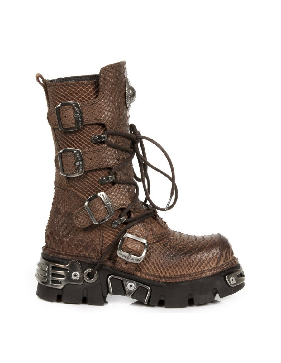 Femmes New Rock | Boot Metallic M-373-C200