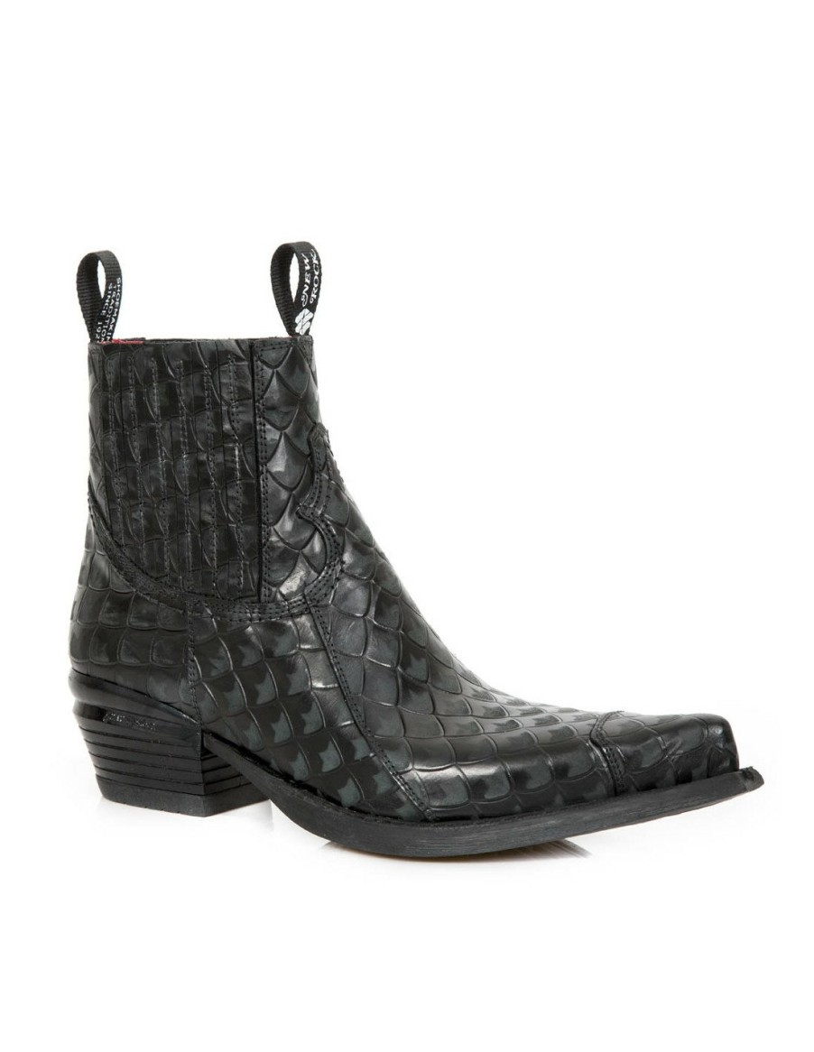 Hommes New Rock | Ankle Boot West M-7953Pt-C19